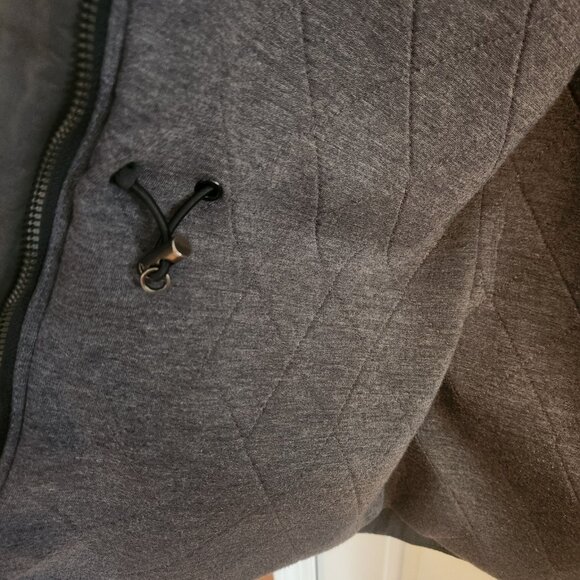 KUHL Lena Insulated Quilted Jacket Womens Large Gray Blue Full Zip Projekt Coat - Picture 6 of 10